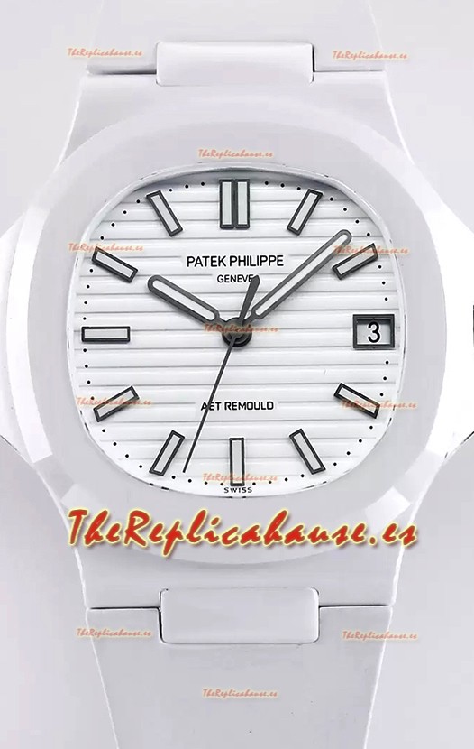 Patek Philippe Nautilus 5711 AET Remould Edición Blanca Reloj Réplica Suizo