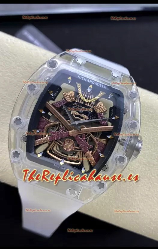 Richard Mille RM47 Reloj Caja de Zafiro en Movimiento Suizo Automático