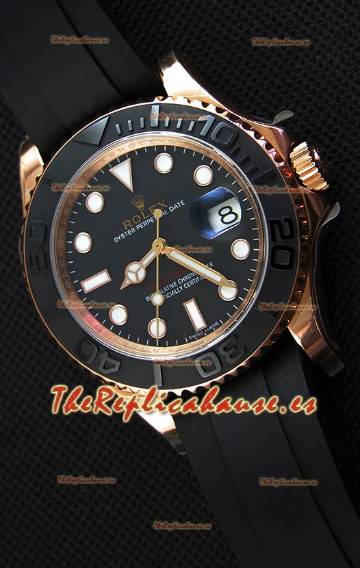 Rolex Yachtmaster Ever Reloj Réplica Japonés Oro Rosado - 40MM