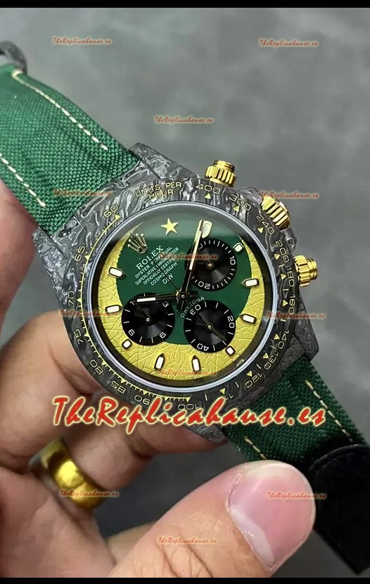 Rolex Cosmograph Daytona Edición DiW Reloj Fibra de Carbono - Movimiento Cal.4130