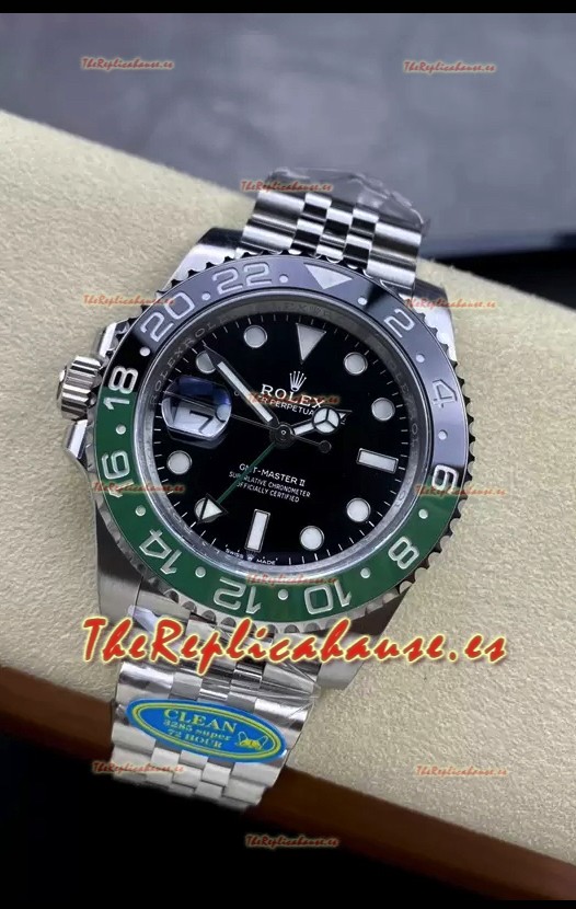 Rolex GMT Masters II 126720VTNR SPRITE Movimiento Cal.3285 Réplica Suiza - Reloj Acero 904L Ultimate
