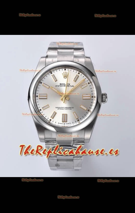 Rolex Oyster Perpetual REF#124300 36MM Movimiento Cal.3230 Réplica Suiza Dial Acero 904L Reloj Réplica Espejo 1:1