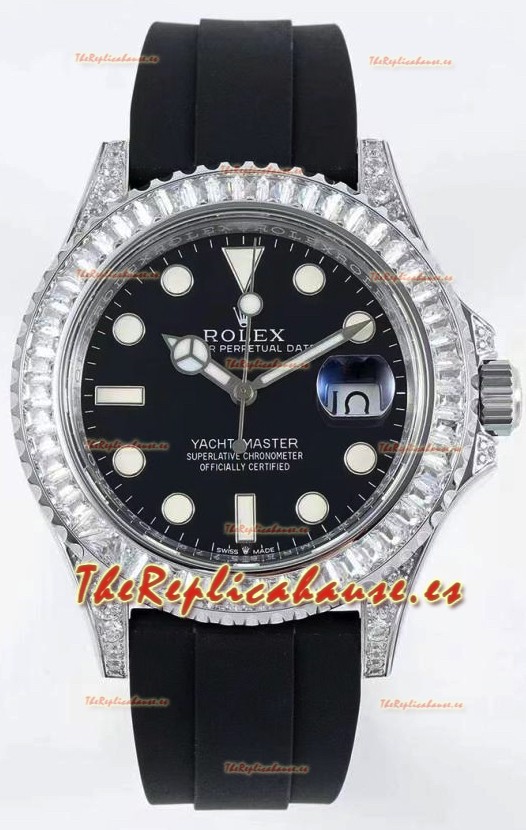 Rolex Yachtmaster 226679TBR Oro Blanco 42MM Cal.3135 Reloj Suizo 1:1 Ultimate Acero 904L