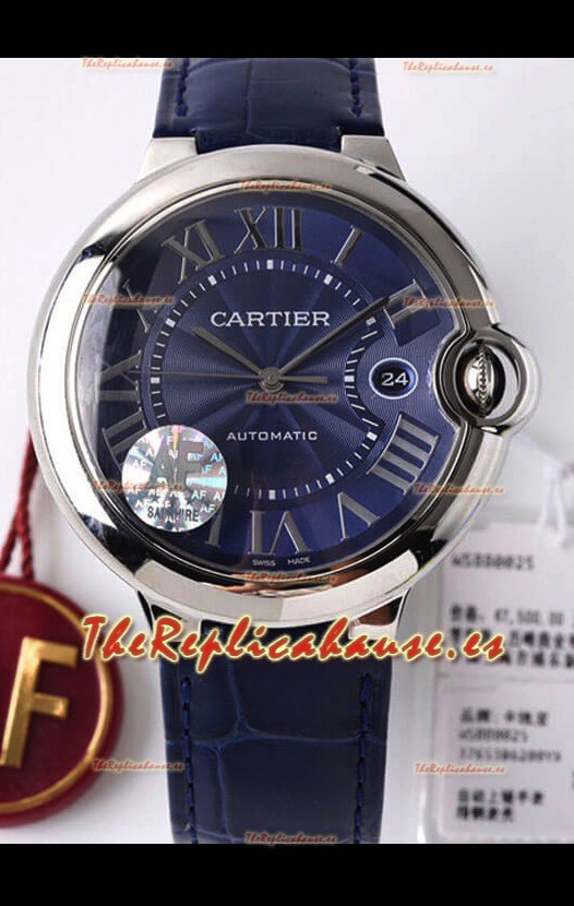 Ballon De Cartier Reloj Suizo Automático Calidad a Espejo 1:1 33MM Caja en Acero Inoxidable