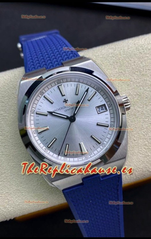 Vacheron Constantin Overseas Reloj Réplica Suizo a Espejo 1:1 Dial en Acero - Correa de Goma