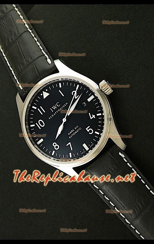 IWC Mark XVI Reproducción Reloj Suizo en Acero - 40MM