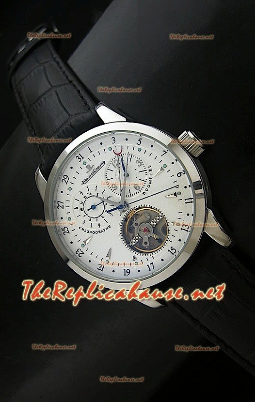 Reloj cronómetro Jaeger LeCoultre de acero 