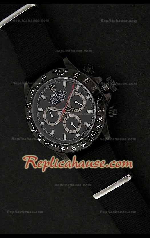 Rolex Daytona Pro Hunter Reloj Suizo con Esfera Clásica de color Negro