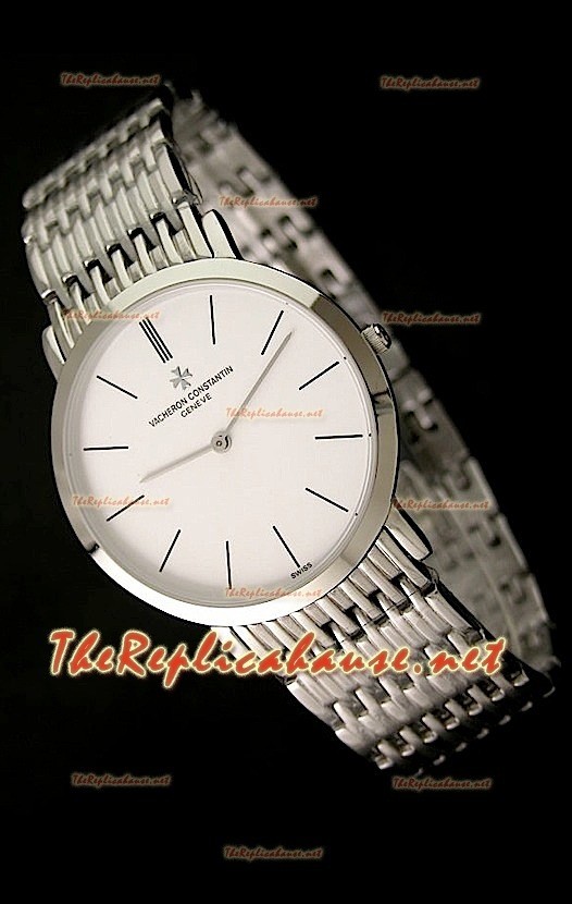Vacheron Constantin Reloj Japonés de Cuarzoen Acero - 38MM
