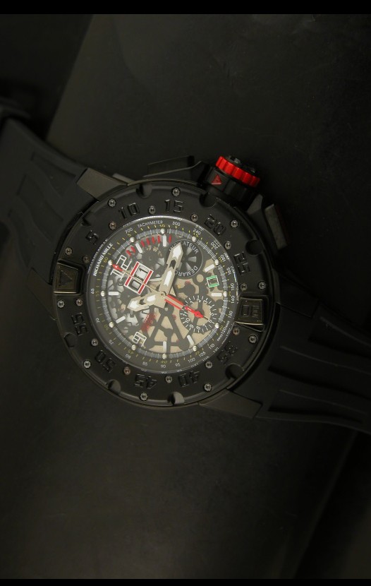 Richard Mille RM032 Reloj Replica Suiza revestido en PVD