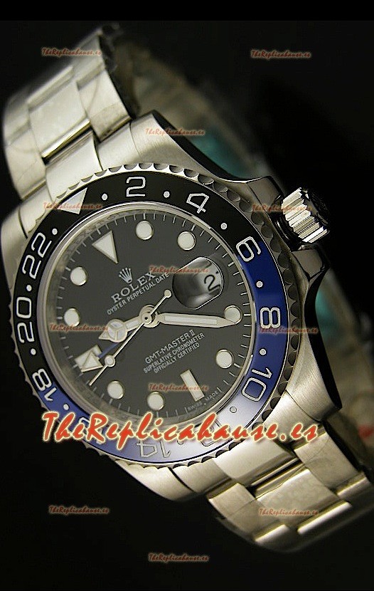 Rolex GMT Masters II, Reloj Réplica Suiza - Réplica en escala 1:1