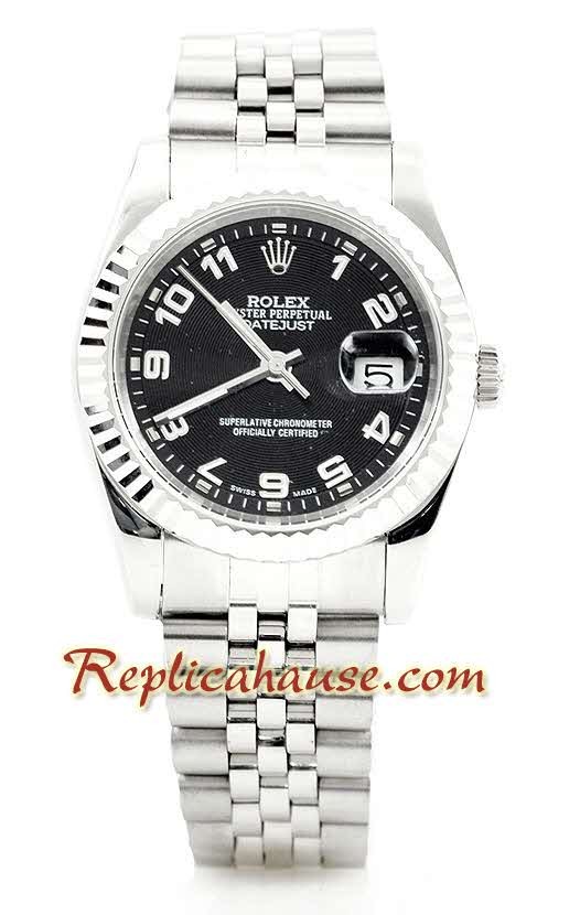 Reloj Rolex Réplica Datejust Silver para hombre