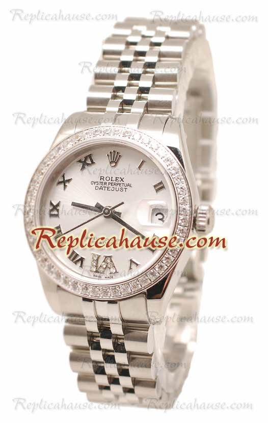 Rolex Datejust Oyster Perpetual Reloj Suizo de imitación - 36MM