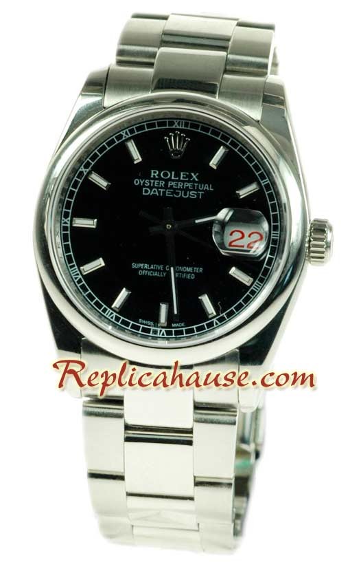 Rolex Datejust Reloj Suizo de imitación