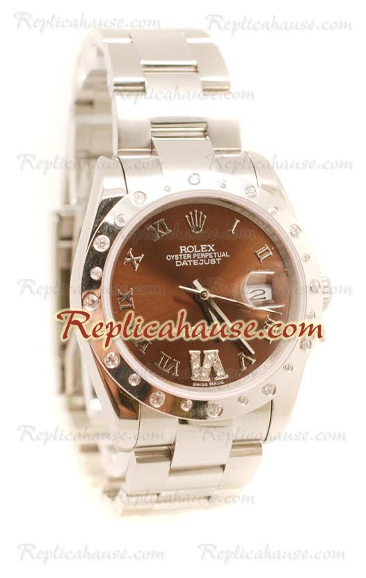 Reloj Rolex Réplica Datejust Silver