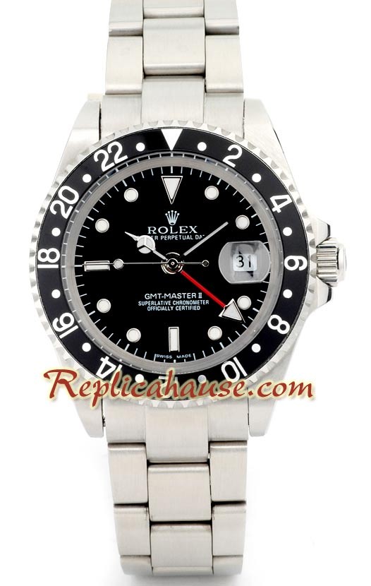 Rolex Réplica GMT - Silver