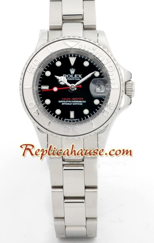 Rolex Réplica Yachtmaster Suizo Reloj para Dama