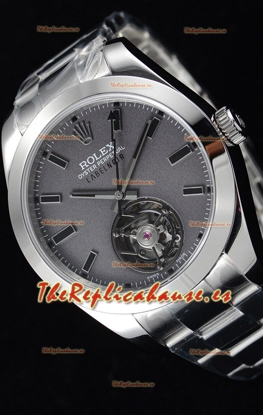 Rolex Milgauss LABELNOIR Tourbillon Reloj Réplica Suizo Caja de Acero