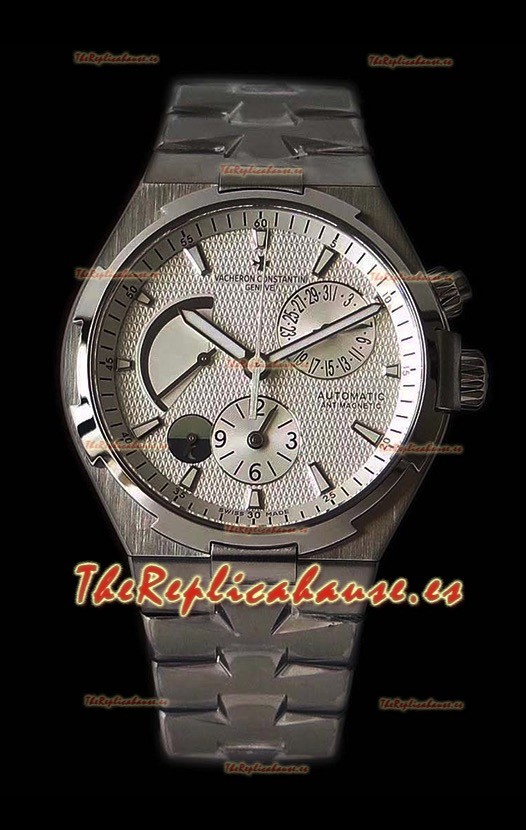 Vacheron Constantin Overseas Dual Time Dial Blanco Reloj Suizo