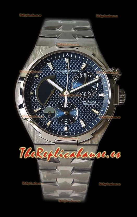 Vacheron Constantin Overseas Dual Time Dial Azul Reloj Suizo