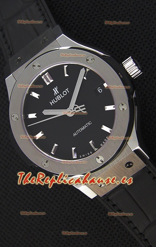 Hublot Big Bang Classic Fusion 38MM Reloj Réplica a Espejo 1:1 Dial Negro