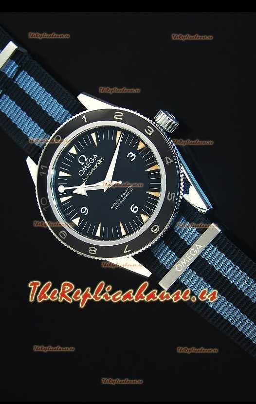 Omega Seamaster 300 CoAxial 007 Spectre Edition Reloj Replica Suizo escala 1:1