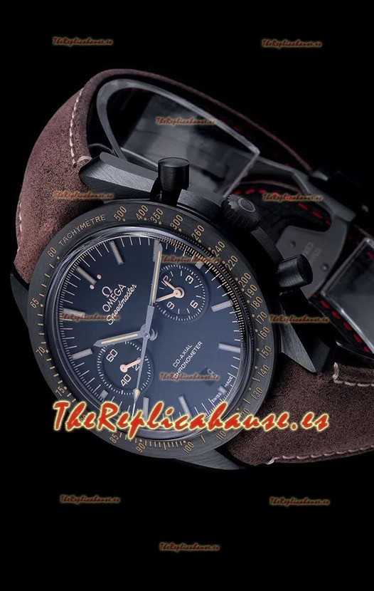 Omega Speedmaster Dark Side of the Moon Ceramic Case Reloj Réplica a Espejo 1:1 Dial Negro