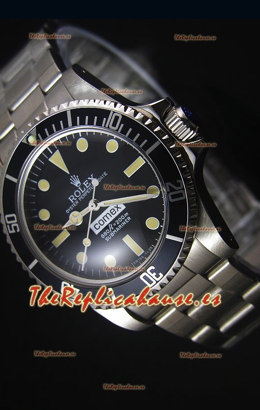 Rolex Submarienr COMEX Edición Reloj con Movimiento Japonés