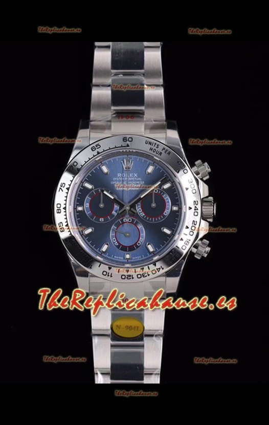 Rolex Daytona 116508 Reloj de Acero 904L a espejo 1:1 - Oro Blanco Movimiento Original Cal.4130