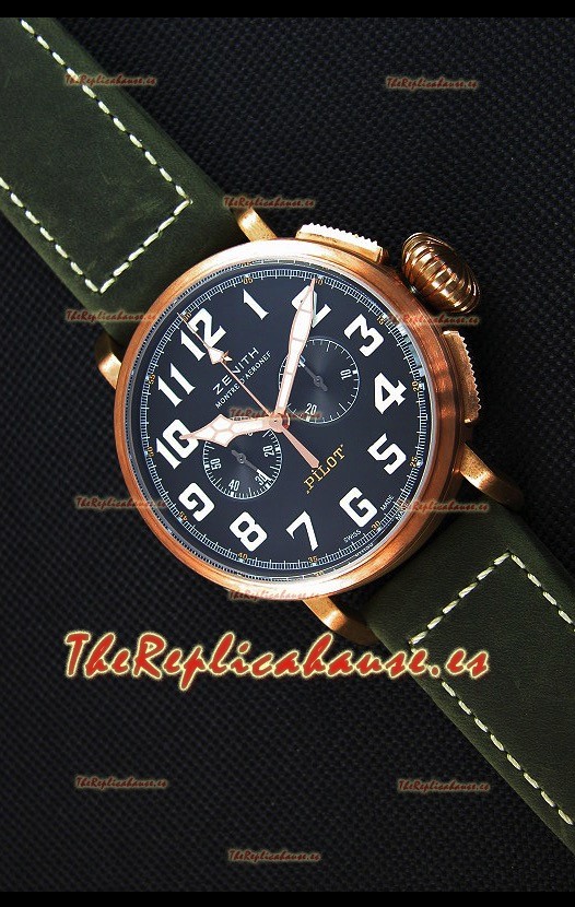 Zenith Pilot Type 20 Chronograph - Extra Especial 45MM Reloj Replica Suizo