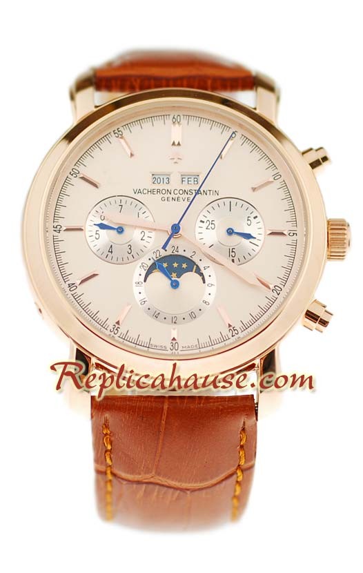 Vacheron Constantin Malte Perpetual Cronógrafo Reloj Réplica