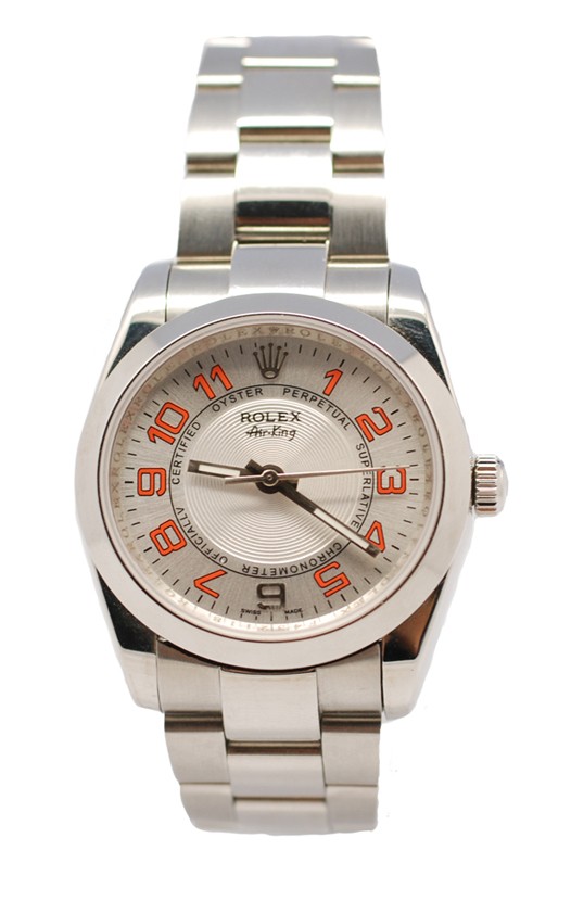 Rolex Oyester Perpetual Air Keng Reloj Suizo - 34MM con Esfera Metálica