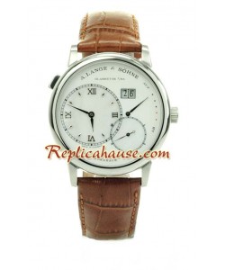 A. Lange Sohne Gry Lange 1 Leather Reloj
