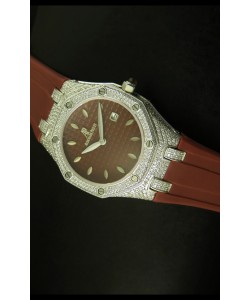 Audemars Piguet Royal Oak, Reloj de mujer en color Marrón