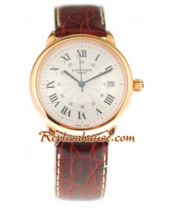 Cartier Ronde Louis Reloj Suizo de imitación
