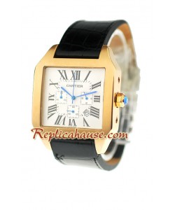 Cartier Santos 100 Reloj Réplica - Quartz