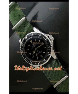 Reloj Rolex Oyester Perpetual japonés estilo militar.