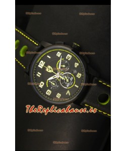 Scuderia Ferrari Heritage Reloj Cronógrafo en Acero Negro