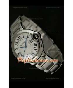 Ballon De Cartier Reproducción Reloj Suizo - Mediano- 38MM
