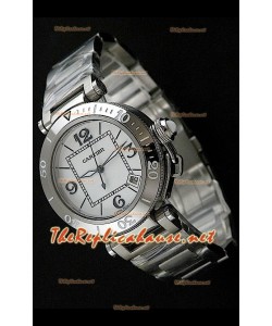 Cartier Pasha Seatimer Reloj Réplica - Carcasa Suiza Movimiento Japonés