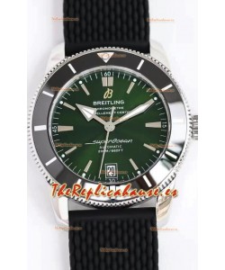 Breitling SuperOcean Heritage II B20 44MM Dial Verde Reloj Réplica Espejo 1:1