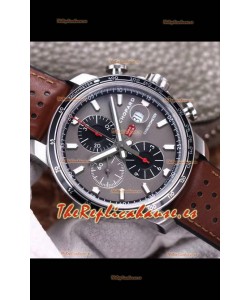 Chopard Classic Racing Cronógrafo Reloj Réplica Espejo 1:1 en Caja de Acero - Dial Gris