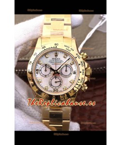 Rolex Cosmograph Daytona 116508 Oro Amarillo Movimiento Original Cal.4130 - Reloj de Acero Ultimate 904L
