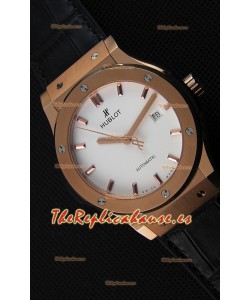 Hublot Classic Fusion King Gold Opalin Reloj Réplica Suizo - Réplica a Espejo 1:1