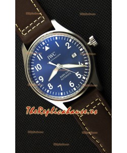 IWC Pilot's MARK XVIII IW327010 Reloj Réplica Suizo Le Petit Prince Dial de Acero color Azul Réplica a Espejo 1:1