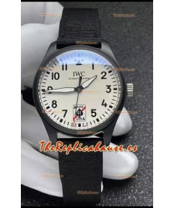 IWC Pilot's IW326905 BLACK ACES Cerámica 41MM Reloj Réplica a Espejo 1:1 Dial Blanco