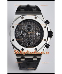 Audemars Piguet Royal Oak Offshore Dial Gris Reloj Réplica Cronógrafo a Espejo 1:1 - Acero 904L