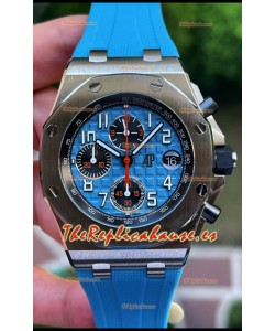 Audemars Piguet Royal Oak Offshore Dial Azul Reloj Réplica Cronógrafo a Espejo 1:1 - Acero 904L