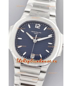 Patek Philippe Nautilus 7118/1A Dial Azul 1:1 Mirror Swiss Replica Watch in 904L Steel 