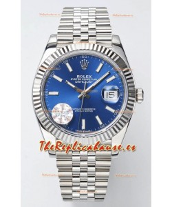 Rolex Datejust Movimiento Cal.3235 Reloj Suizo Réplica a Espejo 1:1 Acero 904L 41MM - Dial Azul